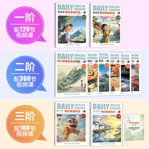 中小学每日英语听读阅读