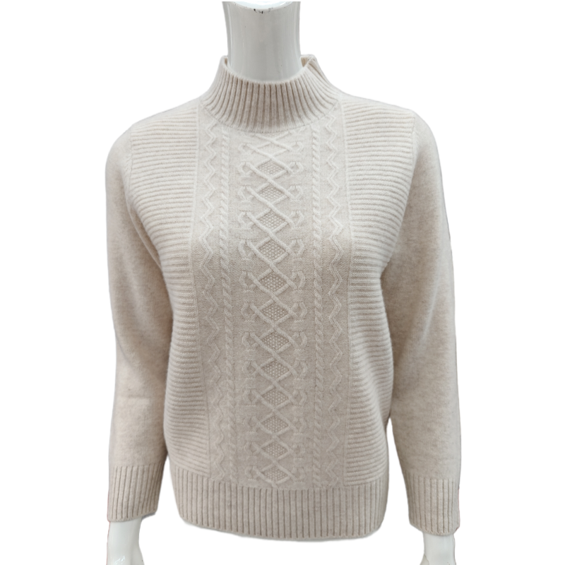 半高领羊绒衫女2025年秋冬新款羊毛100%加厚宽松打底衫轻熟毛衣,女装/女士精品,毛针织衫,淘宝优惠券,粉丝福利购,淘宝优惠卷