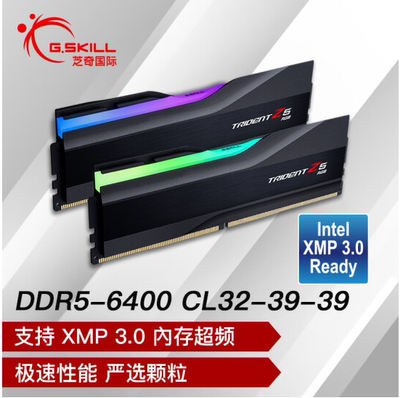 芝奇幻锋戟DDR5台式RGB内存条