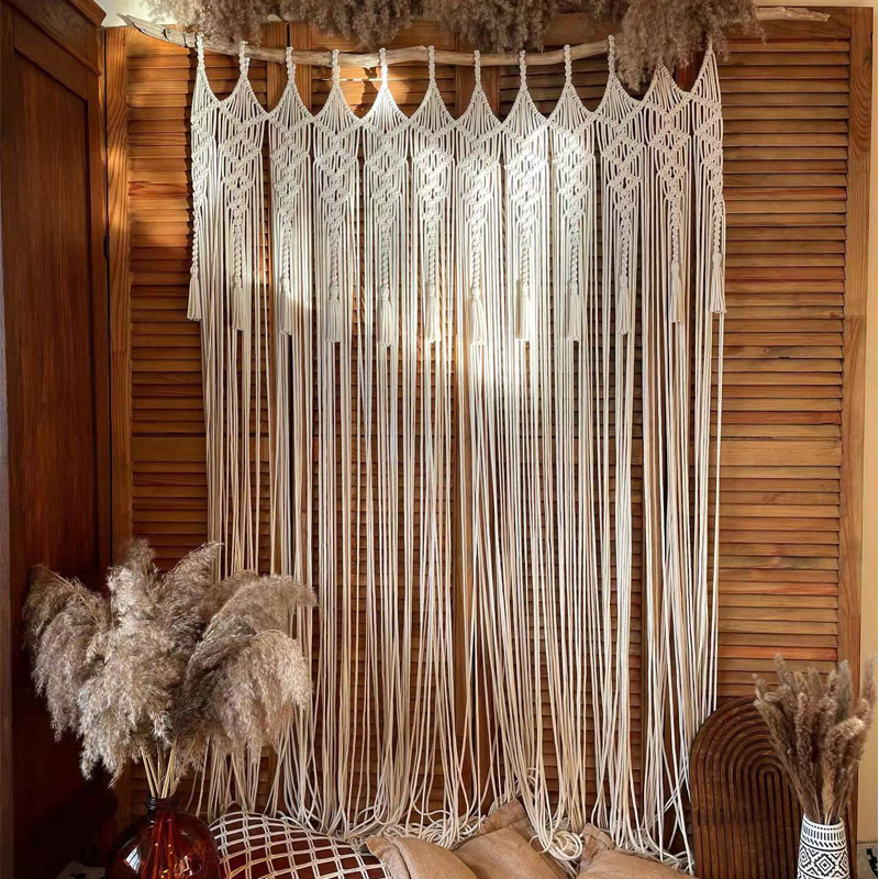 山有木兮手作棉绳整片手工编织