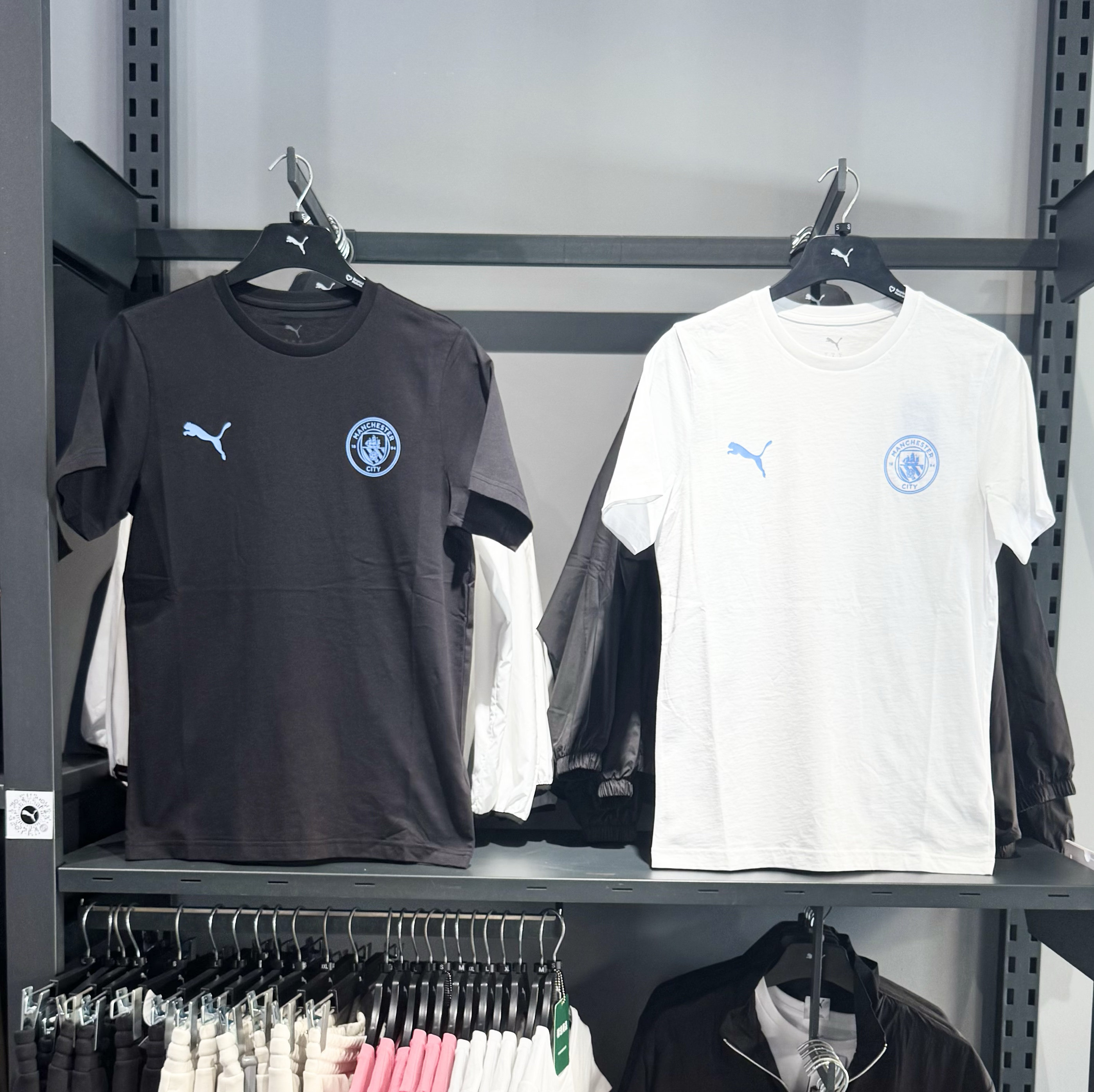 Puma/彪马正品新款男士曼城足球训练比赛运动透气短袖T恤769147