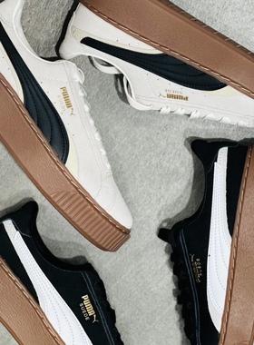 PUMA彪马 秋季新款厚底鞋女子百搭板鞋SUEDE PLATFORM 395225
