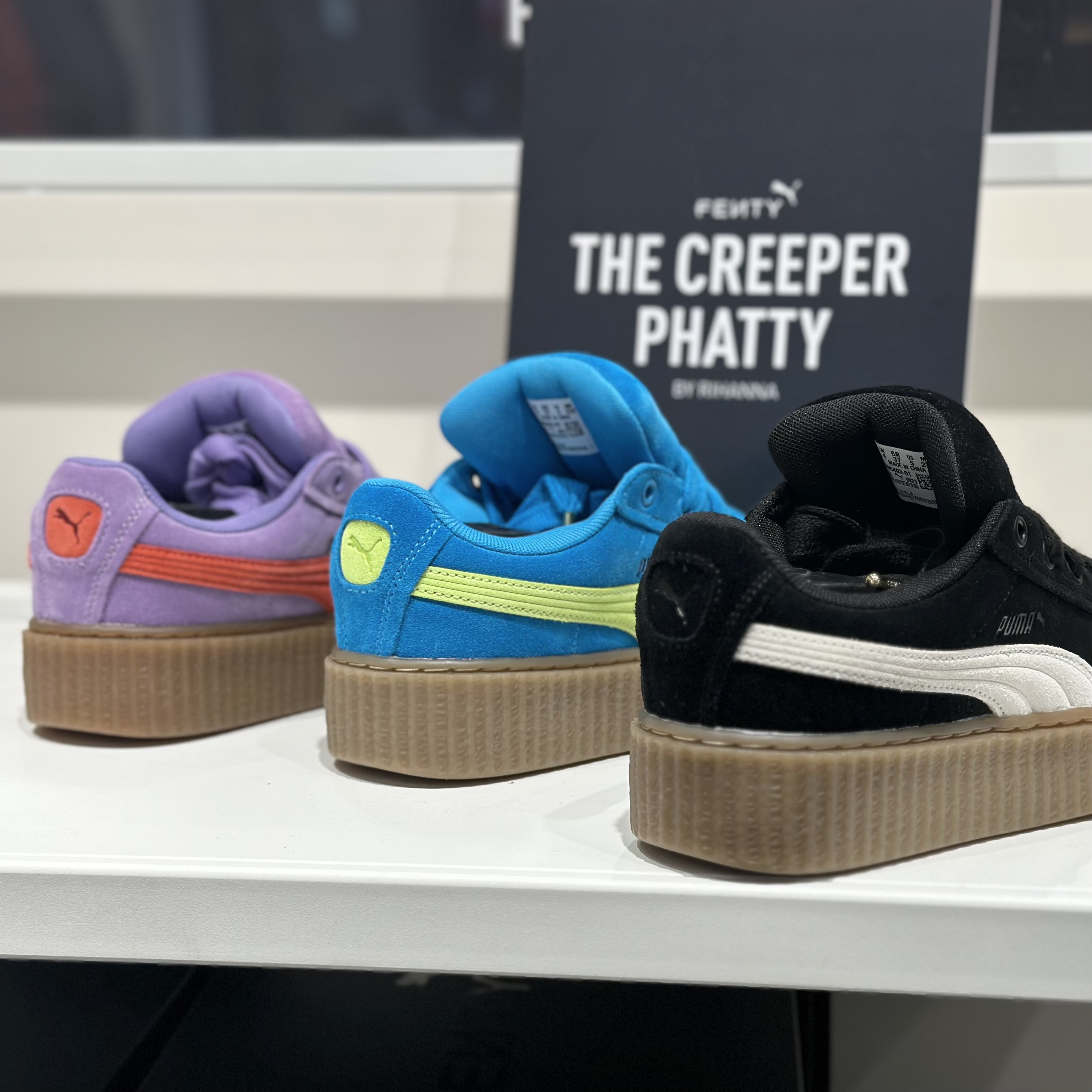 PUMA彪马 × FENTY CREEPER 蕾哈娜 女子低帮休闲板鞋 396403-01