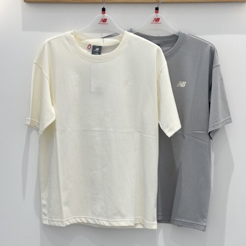 New Balance SS25 时尚休闲透气印花圆领短袖T恤 男款 NEF23201