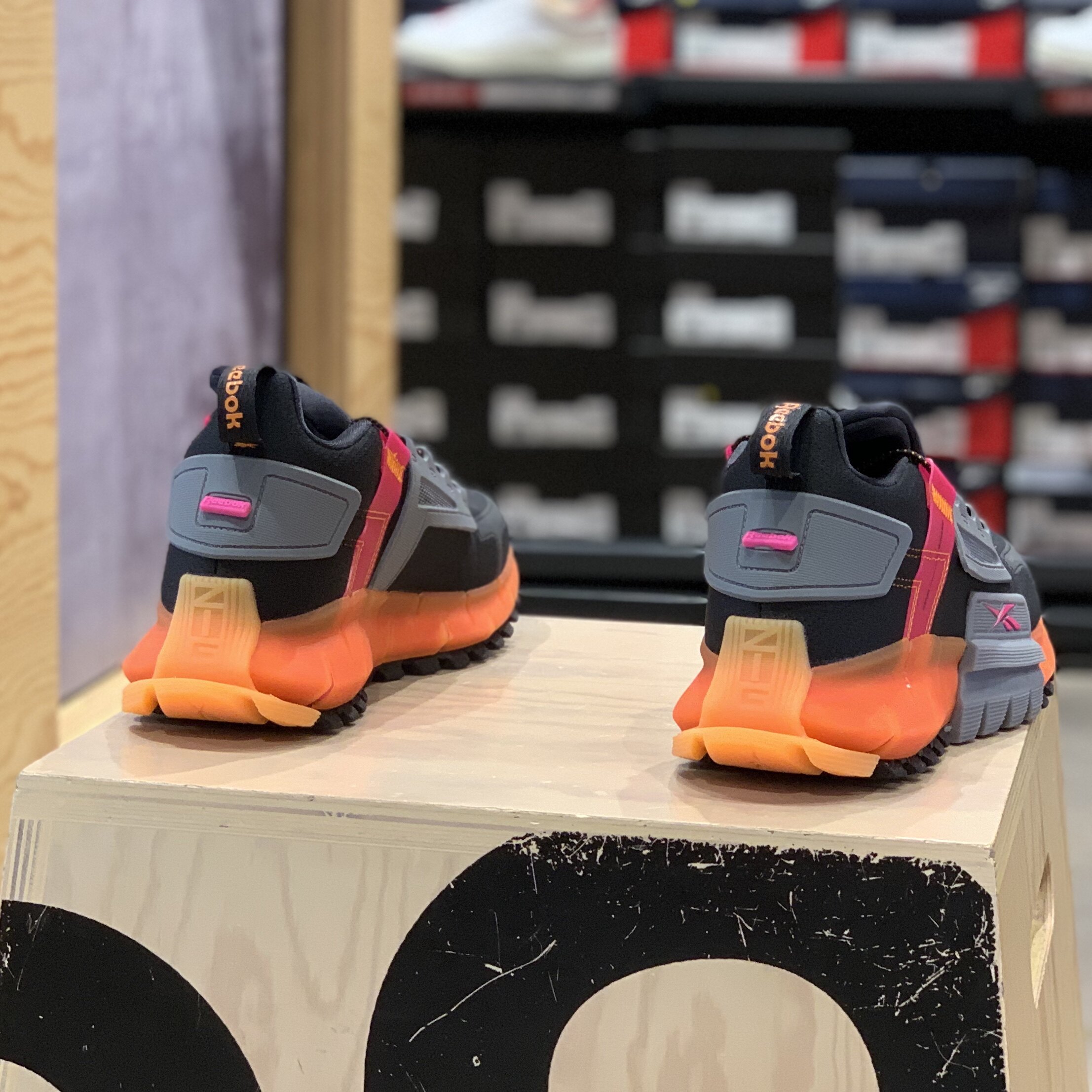 锐步Reebok Zig Kinetica Edge 机能抽绳运 
