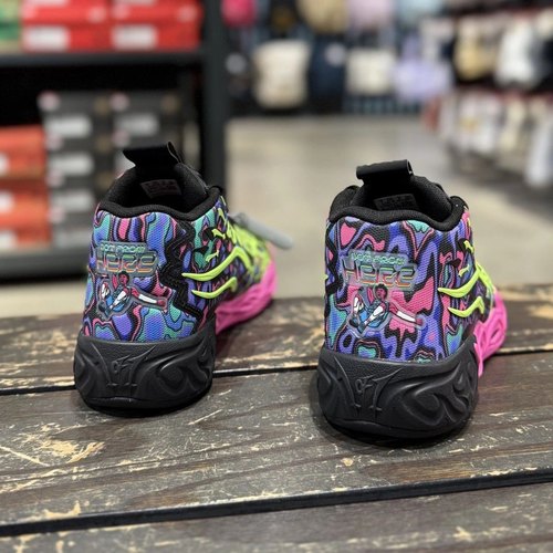 Puma/彪马 MB.04 HEEM男子中帮缓震耐磨运动实战篮球鞋 310837-01