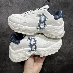 正品 低帮轻便厚底老爹鞋 男女鞋 休闲运动鞋 3ASHBDM4N 新款 MLB
