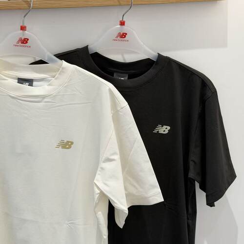 New Balance Shifted LOGO圆领NB套头短袖T恤 男款NEF29501
