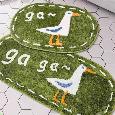 浴室仿羊绒地垫卫生间门口吸水