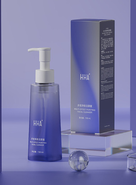 HHA温和洁净氨基酸洁颜蜜学生洗面奶男女控油敏感肌深层清洁毛孔