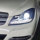 Фара Mercedes-Benz C-class в сборе W204 фара 07-14 C180c200c260 с дневными ходовыми огнями и модифицированным ксеноном mini 1