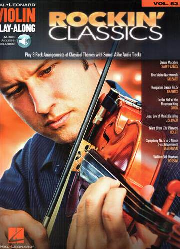 流行小提琴1曲谱伴奏1Violin Play-Along 53 Rockin' Classics8首