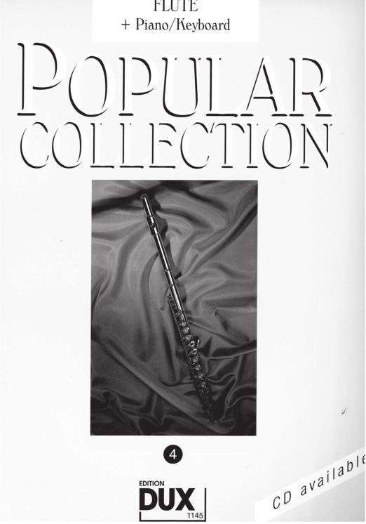 长笛22曲谱+伴奏 流行经典 Popular Collection   Vol.4（16首）