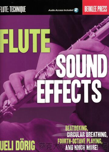 长笛46长笛+曲谱 长笛音色教程练习曲 22首Flute Sound Effects