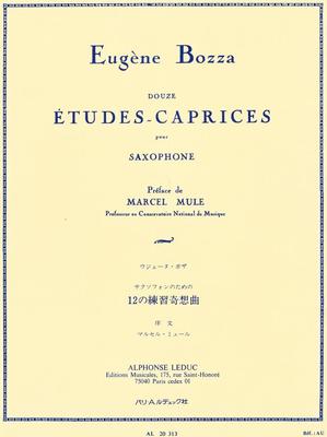 ZS035-博扎 12首萨克斯【随想练习曲】 Bozza-12-Etudes-Caprices