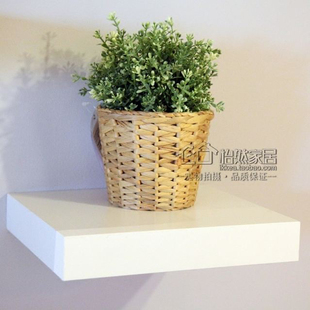 托架北欧30x26cm 现代简约隐藏式 现货宜家 拉克墙搁板搁架托板欧式