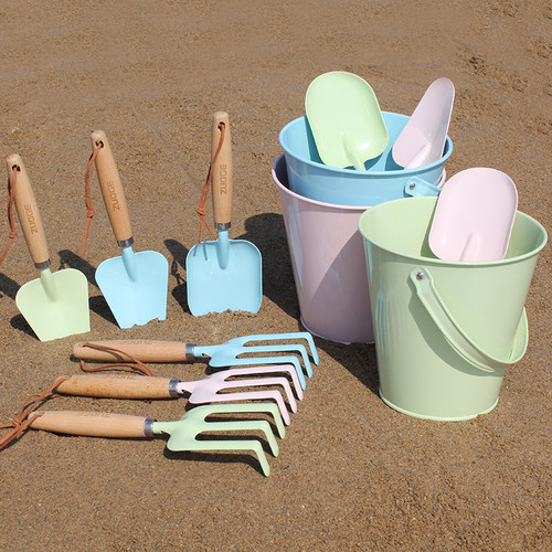 佐葛挖沙工具铁铲子铁水桶