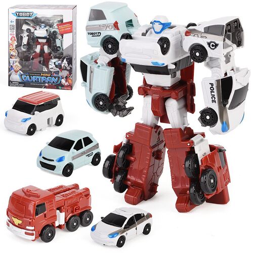 托宝兄弟YOUNGTOYS合体变形汽车