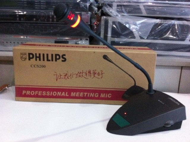 PHILIPS CCS200有线会议麦克风会议话筒额颈会议话筒