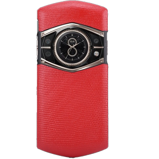 Usmile真皮手机套手机壳保护套皮套后盖背壳外壳后壳适用于8848 M6手机M6 5G版本透明薄新款鳄鱼纹