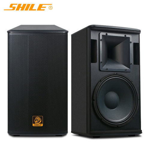 狮乐 BX-112音箱 12英寸200W专业会议培训多功能背景音乐音箱一对