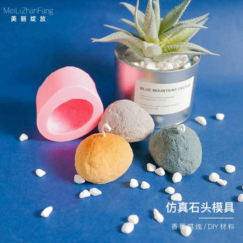 Aromatherapy, candle, mold, mannequin head, DIY