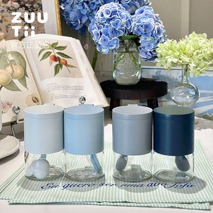 zuutii防潮调料罐轻奢调料盒家用厨房味精盐罐佐料调味瓶高级感