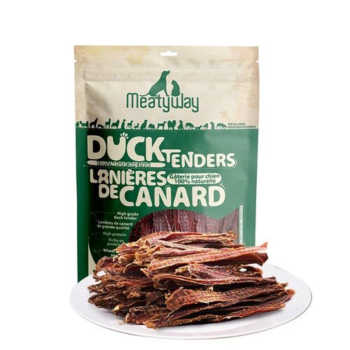 Meatyway爵宴纯脆鸭胸肉狗零食鸡肉干苹果派卷甘薯宠物狗狗零食