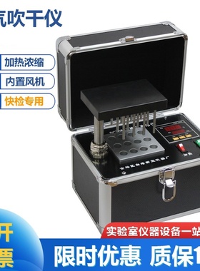 顺丰包邮YPNSY-12/DCY08-1样品浓缩仪空气氮吹仪12孔恒温干式便携