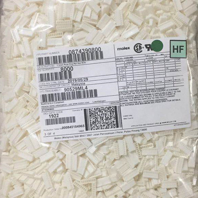 molex连接器 87439-0800 874390800 胶壳8P 原装现货 一个起拍
