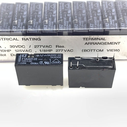 原装F.T/富士通继电器 FTR- F3AA012E F3AA024E 5A 一组常开 4脚