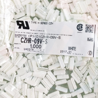 JST连接器 CZHR-09V-S 接插件9P 胶壳塑壳 1.5MM间距 原厂现货