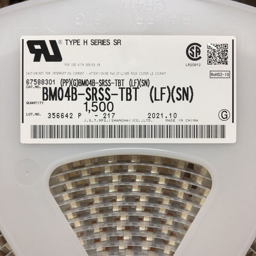 JST连接器 BM04B-SRSS-TBT(LF)(SN) 针座4P 1.0MM间距 原装现货