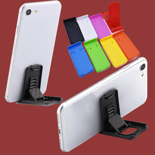 家用折叠卡扣懒人小手机支架办公桌面便携看视频追剧直播迷你托架