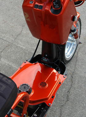 不锈钢油箱盖板适合本田ZOOMER祖玛RUCKUS改装AF58保护配件NPS50