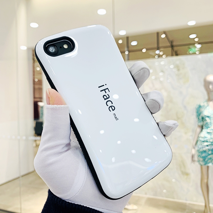 iFace适用苹果SE3手机壳防摔小蛮腰SE2保护套纯色简约8Plus壳光面