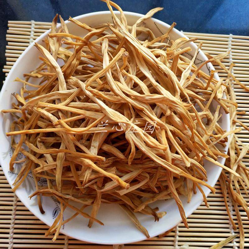 庆阳特产 黄花菜 金针菜 忘忧菜农家自晒干货无熏蒸无添加包邮