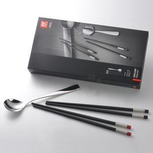 德国原装进口双立人筷子调羹家用公筷自用筷子防滑防霉耐高温消毒