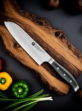 德国进口双立人大马士革三德刀Cermax系列主厨刀多用刀日式厨刀