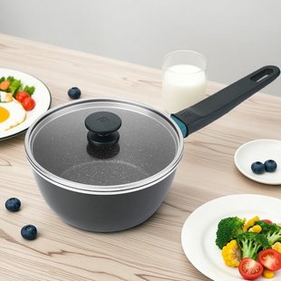 德国双立人奶锅NOW星石系列辅食炖锅耐磨家用不粘锅汤锅炉灶通用