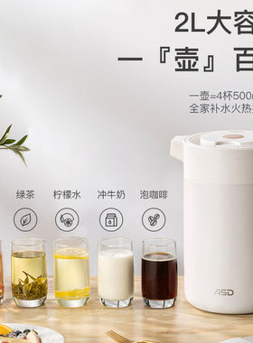 爱仕达保温壶 家用大容量保温瓶热水壶 暖水瓶RWS20P2WG