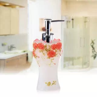 酒店高档洗手液瓶子欧式按压式乳液瓶创意沐浴露分装瓶套装洗发水