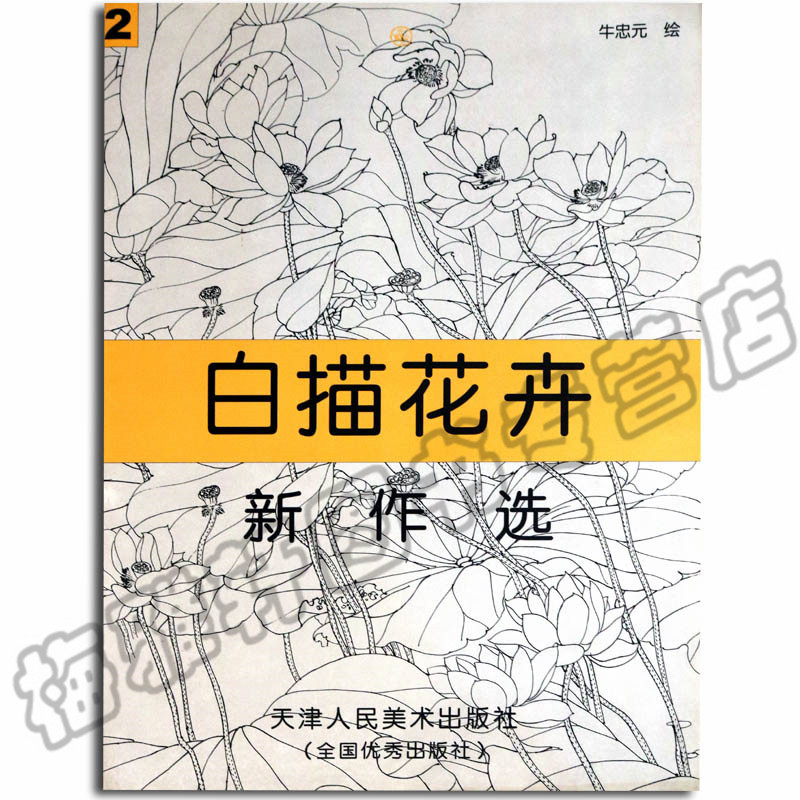 Õý°æ °×Ã軨»ÜÐÂ×÷Ñ¡(2) Å£ÖÒÔª ¹¤±Ê»Êé¼®°×ÃèÏßÃèÈëÃÅËØ²Ä ÒÕÊõ »æ» ¹ú» ¹¤±Ê» Êé¼®