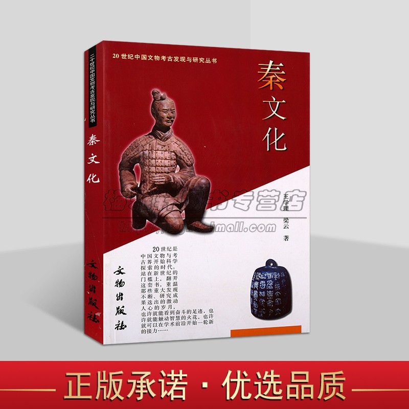20世纪中国文物考古发现与研究秦文化春秋战国秦国文化时期秦国发掘遗存遗物历史兵马俑青铜礼乐器服饰简帛文书考古书籍