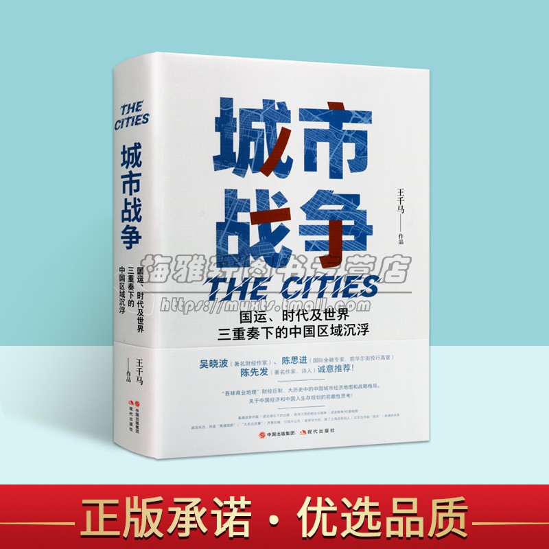 中国当代经济城市战争王千马分析调研大中城市区域经济发展模式趋势未来投资机会竞争实力前景潜力宏观战略规划财经商业书籍