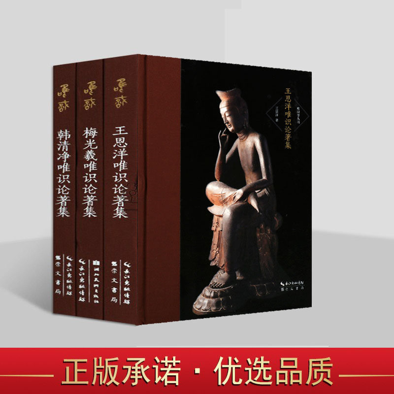 唯识学丛书(第二辑)三册 王恩洋/梅光羲/韩清净唯识论著集 唯识论文集著作 崇文书局书籍