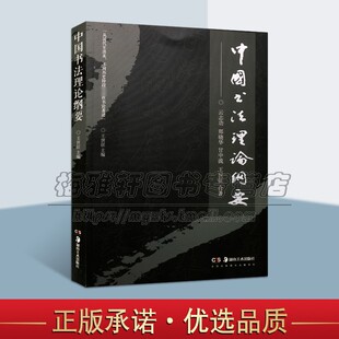 中国书法理论纲要中国书法文化研究鉴赏赏析教程理论研究大体系学习入门大全集楷行书章法基础知识常识技法鉴赏毛笔教材丛书书籍