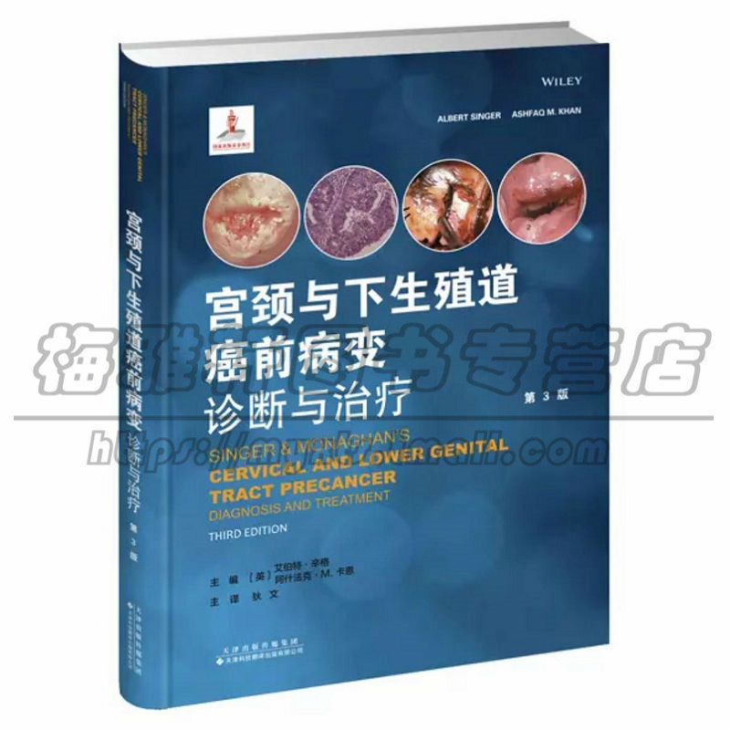 正版 宫颈与下生殖道癌前病变诊断与治疗 宫颈癌前病变诊治方法 非感染因素引起的女性宫颈等病症 阴道镜检查图书
