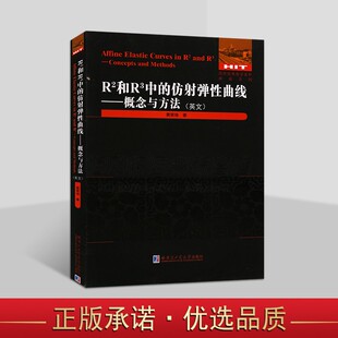 R2和R3中的仿射弹性曲线:概念与方法(英文)黄荣培著数学专业例题分析解答外国优秀数学著作原版系列仿射几何研究哈工大社