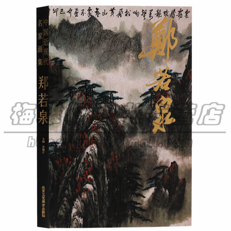 正版 中国近现代名家画集 郑若泉 国画技法书籍中国画作品集精选入门